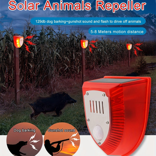 Secure Your Home with Solar Power Rechargeable Alarm and PIR Motion Sensor!