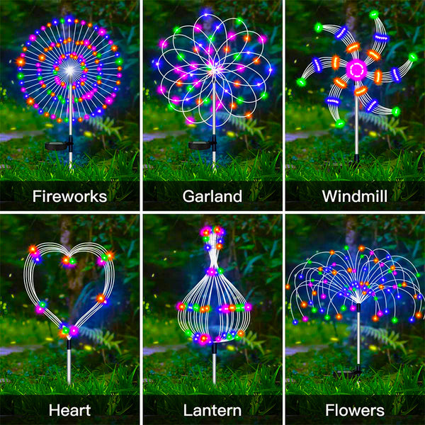 Solar Firework Light Outdoor