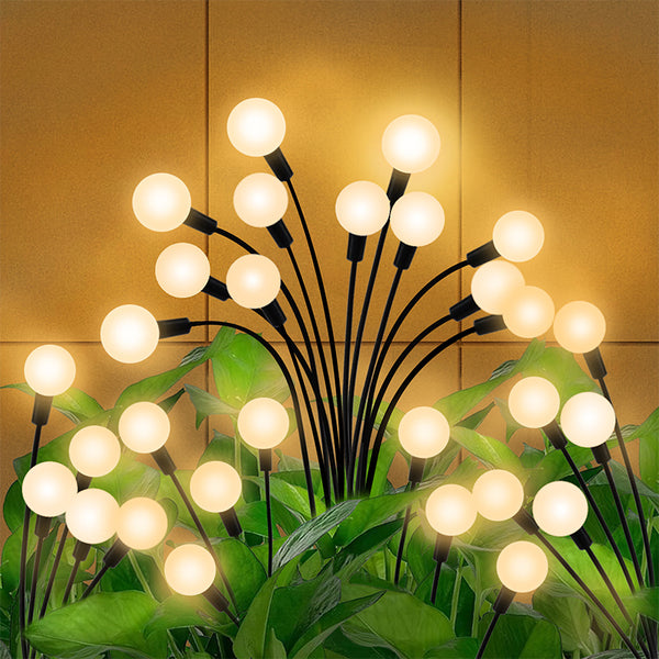 Solar Garden Firefly Lamp 2pcs 24LED