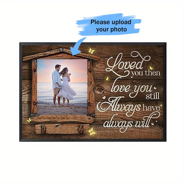 Personalized Metal Sign With Metal Framed Personalized Love You Still Couple