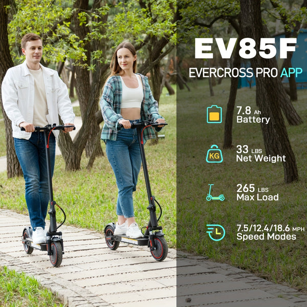 EVERCROSS Electric Scooter, Electric Scooter Adults with 350W Motor, Up to 19 MPH