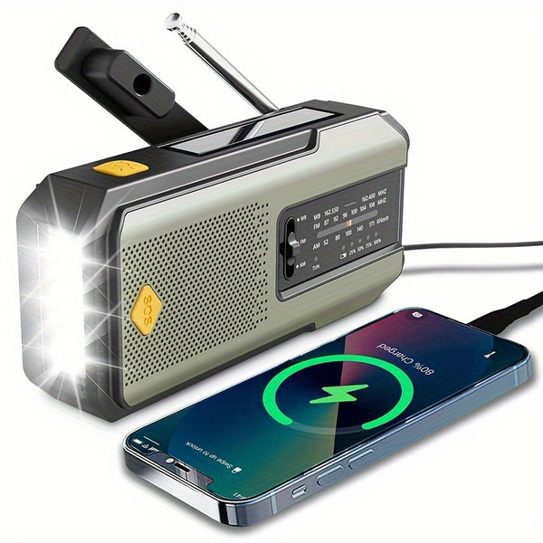 Emergency Radio Hand Crank Solar