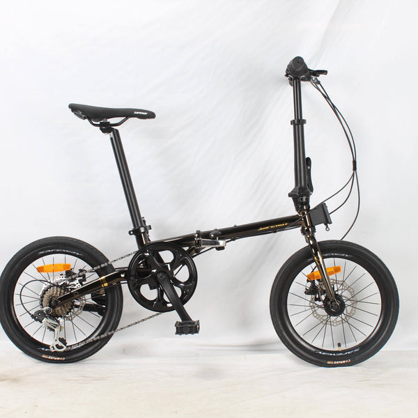 Foldable Bike, 16 Inches, Super Lightweight And Portable, Can Be Put In The Car Trunk.