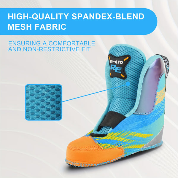 New Children's Adjustable Translucent Shoe Shell Signature Flat Configuration