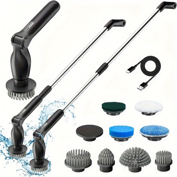 Electric Cleaning Brush, Power Rotary Scrubber