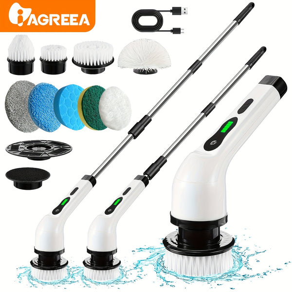 Electric Cleaning Brush, Electric Rotary Floor Scrubber