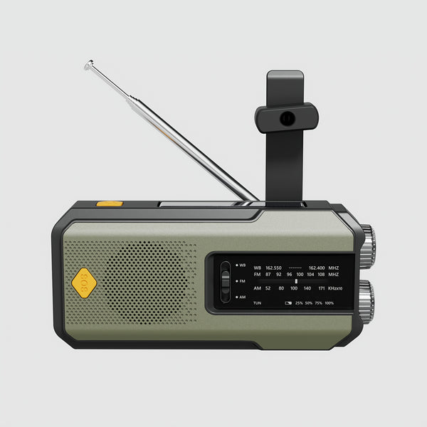 Emergency Radio Hand Crank Solar