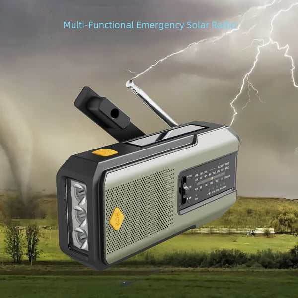 Emergency Radio Hand Crank Solar