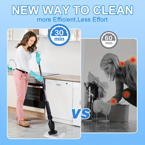 Electric Cleaning Brush, Power Rotary Scrubber