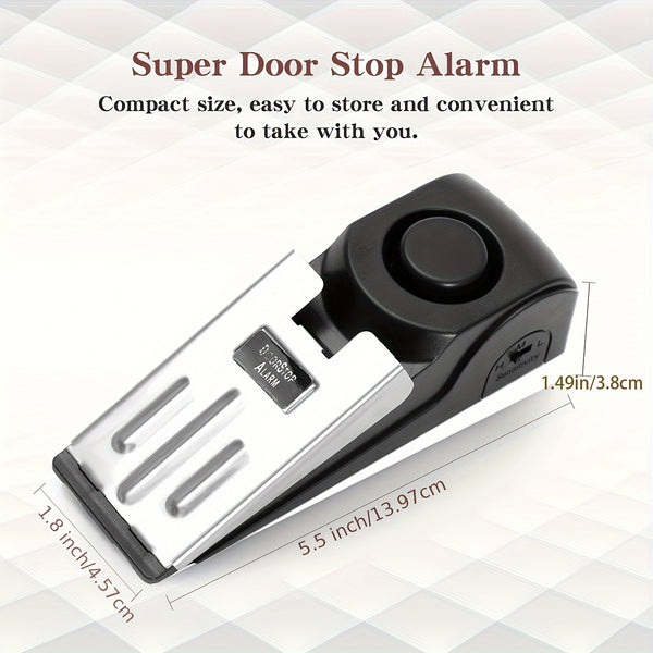 Rechargeable Door Stop Alarm