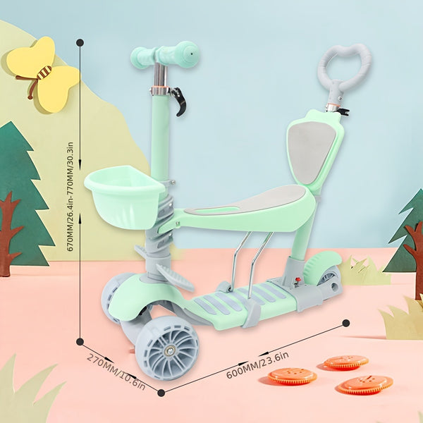 Scooter For Kids Toddlers, Children 3 Wheels Kick Scooter, Best Gift For Boys Girls