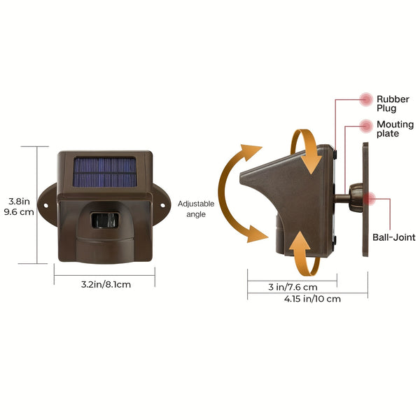 Range Solar Wireless Driveway Alarm