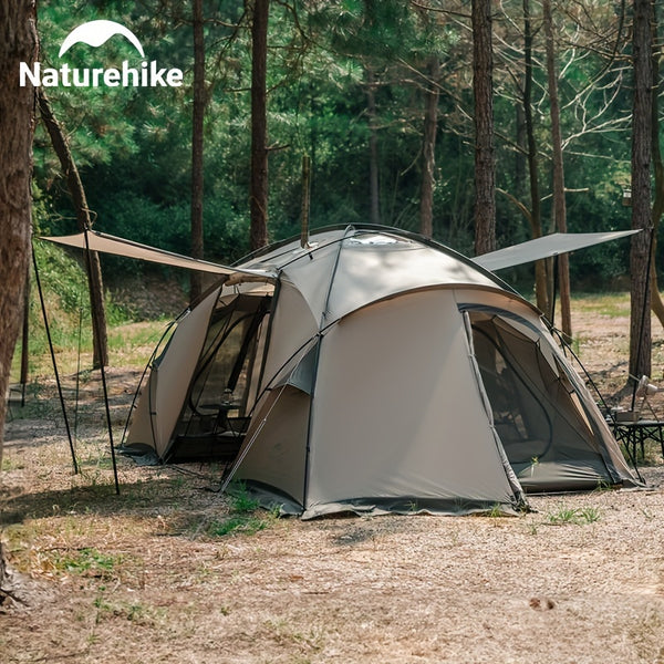 Naturehike Waterproof Camping Tent With 2 Bedrooms