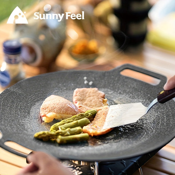 SunnyFeel Camping BBQ Plate: Four different style