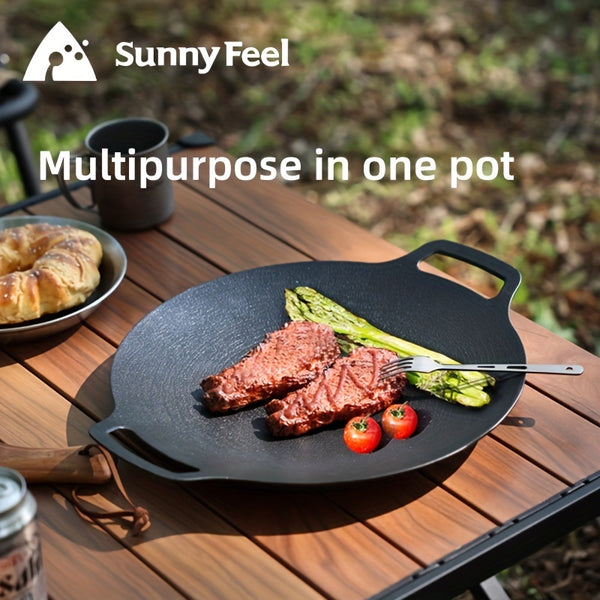 SunnyFeel Camping BBQ Plate: Four different style